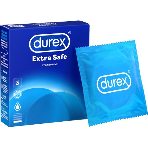 Презерватив Durex Extra Safe (более плотные) № 3