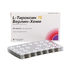 L-Тироксин 75 Берлин-Хеми табл. 75 мкг № 100