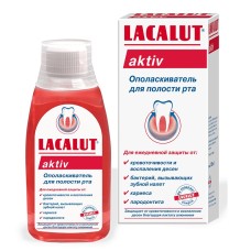 Лакалют (Lacalut) Ополаскиватель AKTIV для полости рта 300 мл