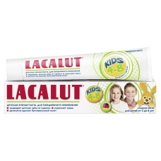 Лакалют Кидс (Lacalut Kids) зубная паста для детей от 4 до 8 лет 50 мл
