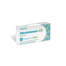 Мелатонин-СЗ табл. 3 мг № 30 (Северная звезда НАО)