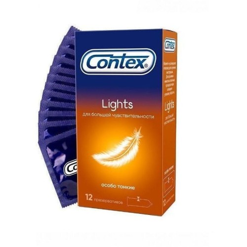 Презерватив Contex Lights (особо тонкие) № 12