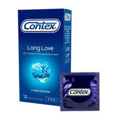 Презерватив Contex Long love (с анестетиком) № 12