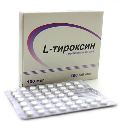 L-Тироксин табл. 100 мкг № 100 (Озон)