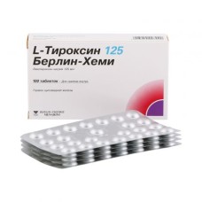 L-Тироксин 125 Берлин-Хеми табл. 125 мкг № 100