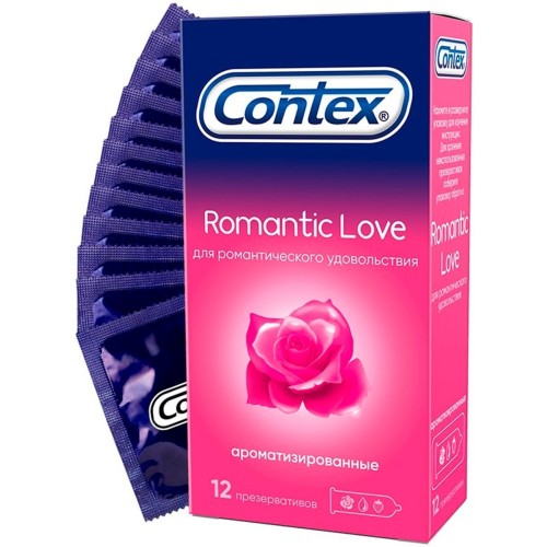 Презерватив Contex Romantic love (ароматизированные) № 12